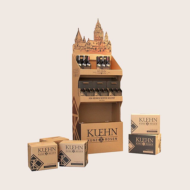 Packaging and display for drinks