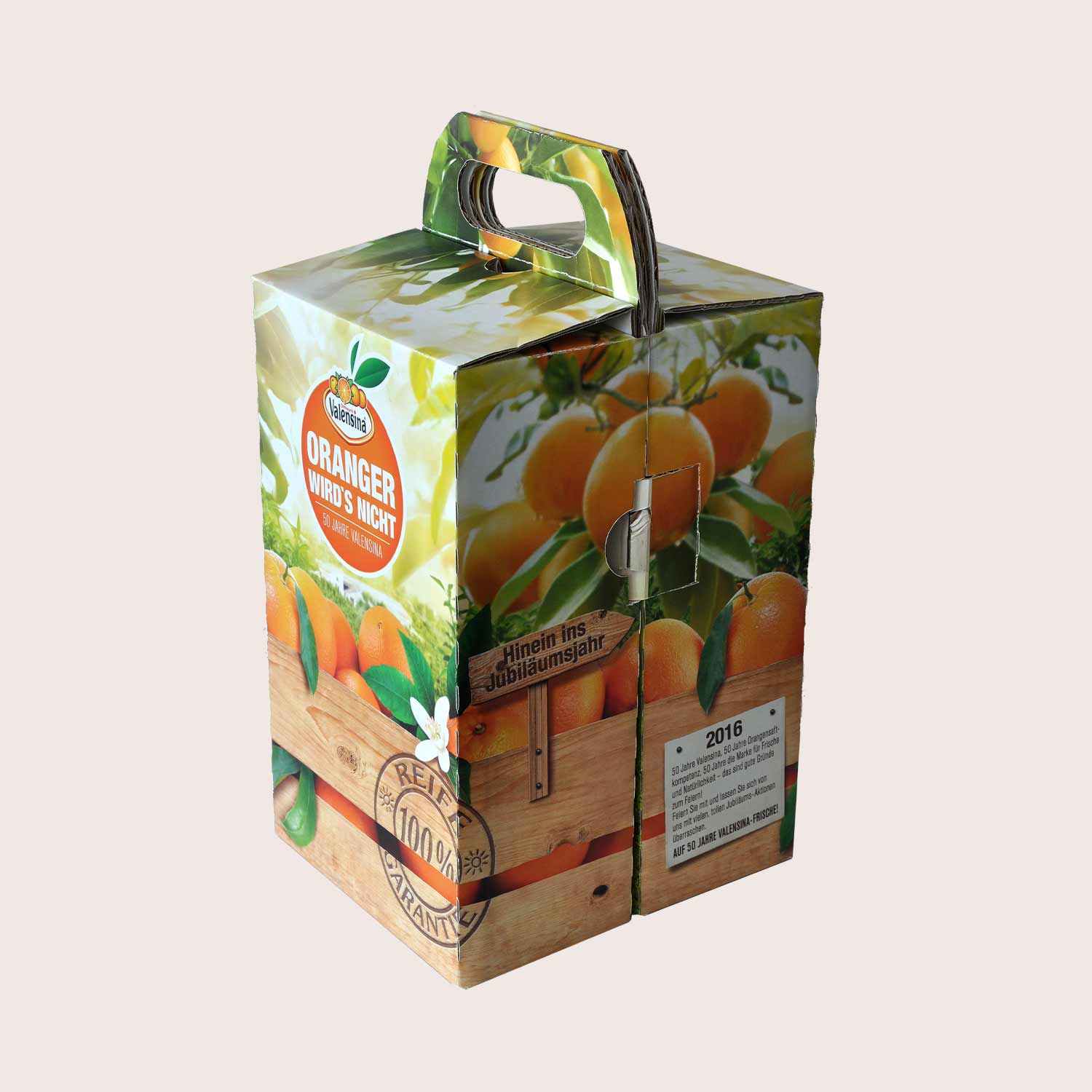 Sales packaging for drinks