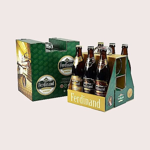 Getränkeverpackung für Bierflaschen