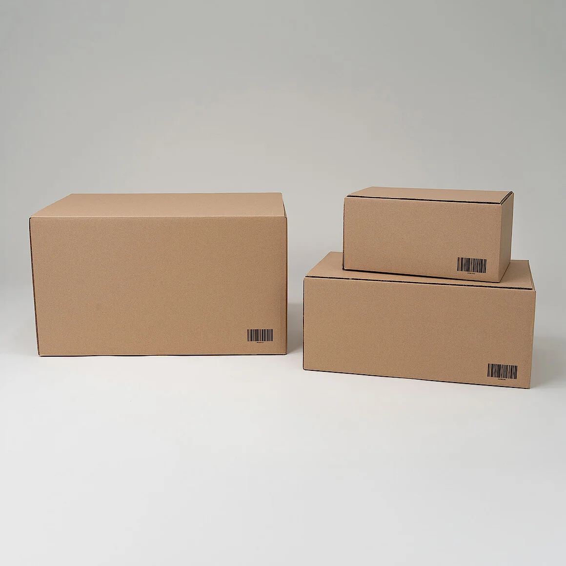 Verschiedene Größen der Verpackung für Cyberport