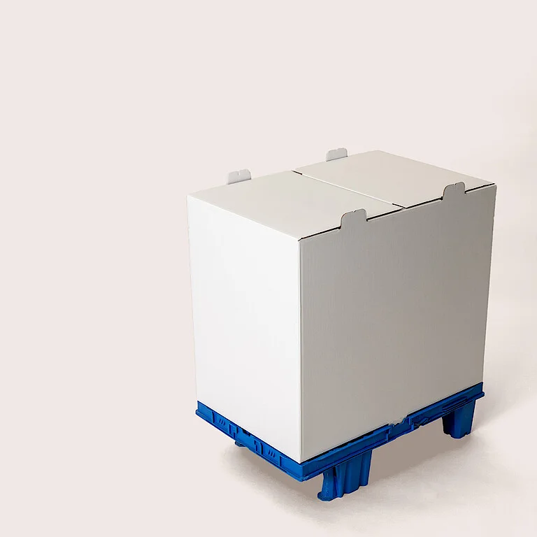 Purchase a display base made from corrugated cardboard
