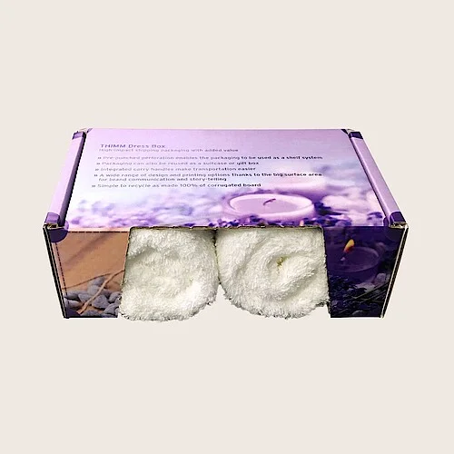 Shipping boxes for textiles