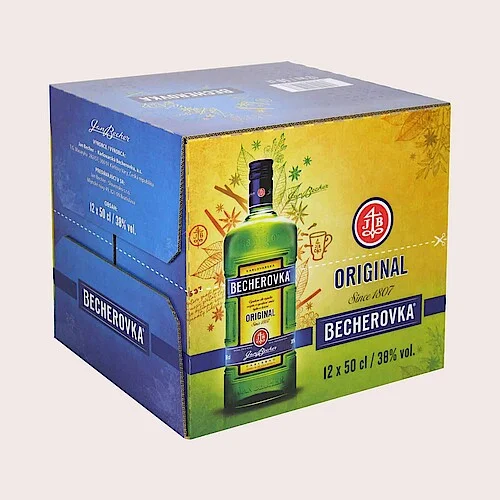 Krabice na Becherovku