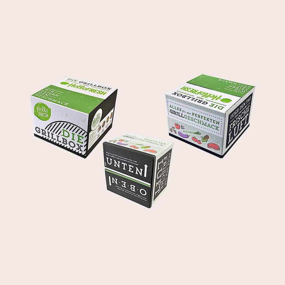 Boîtes d'expédition pour aliments