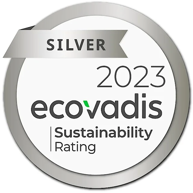 Logo vom EcoVadis-Ranking 2023