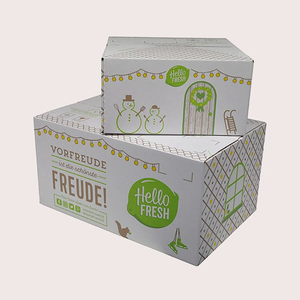 Boîtes d'expédition pour aliments