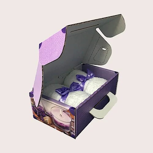 Shipping boxes for textiles