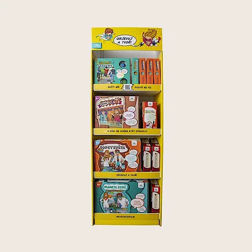 Retail displays for toys