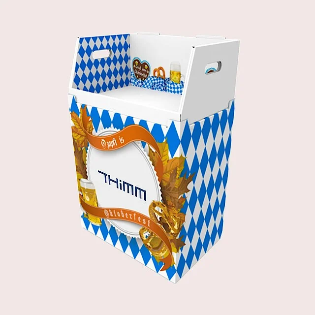 Corrugated board display base | THIMM