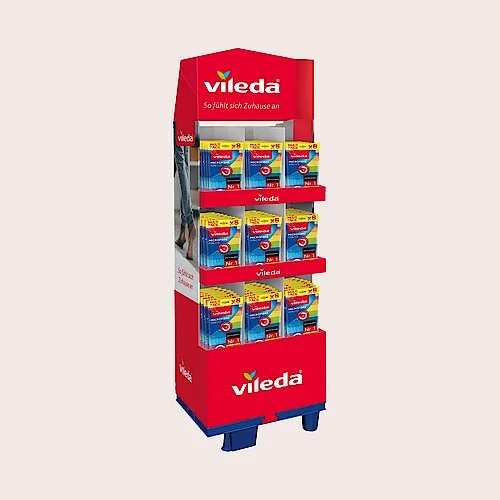 Pallet sleeve for cleaning products