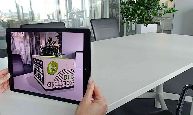 Augmented Reality mit Verpackungen