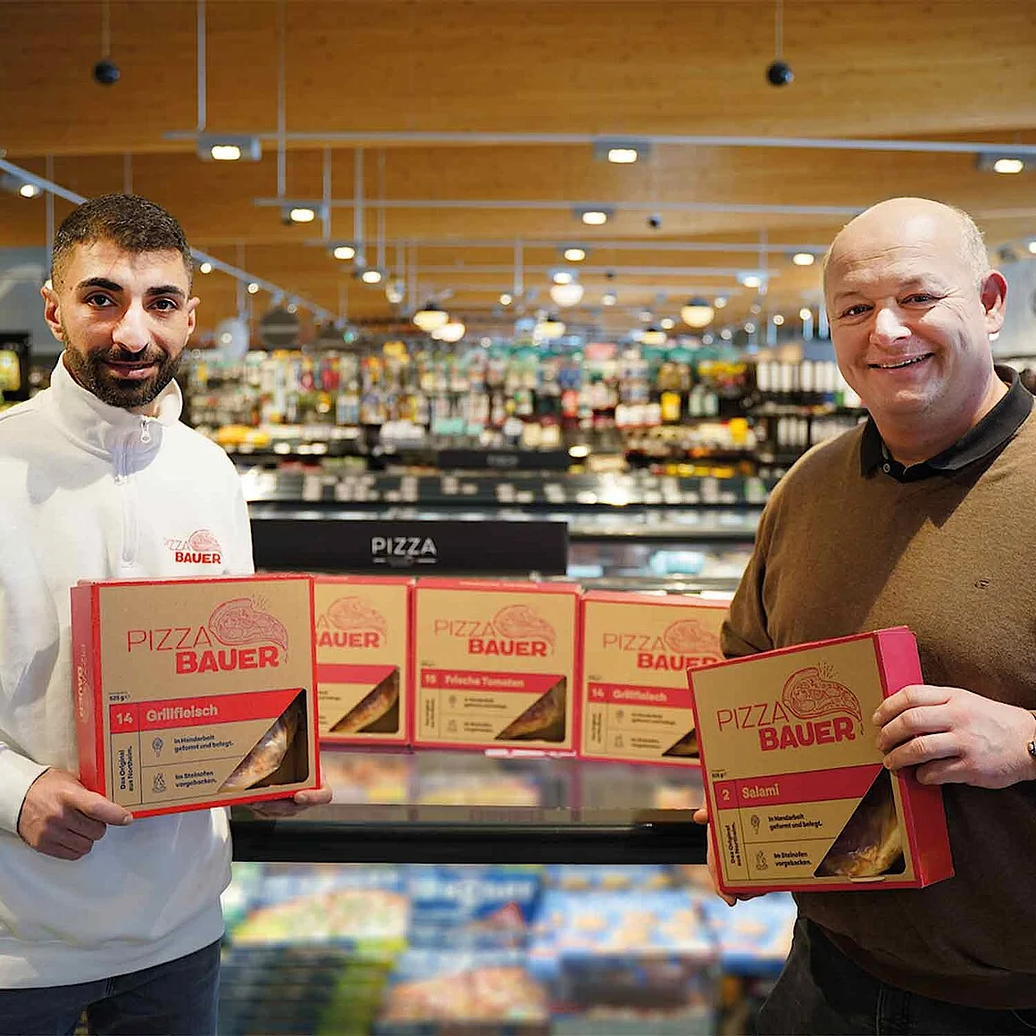 Pizzakarton für Pizza Bauer
