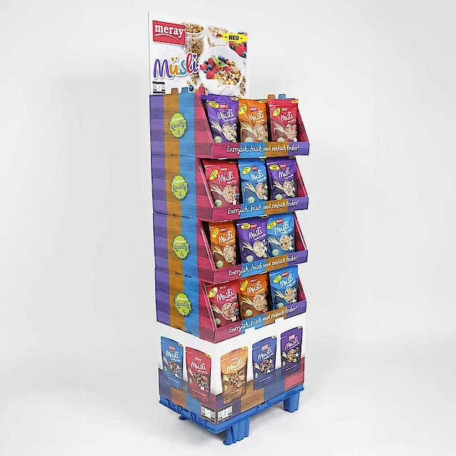 Display standard en carton