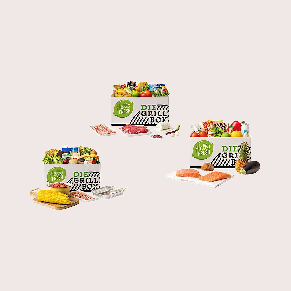 Boîtes d'expédition pour aliments
