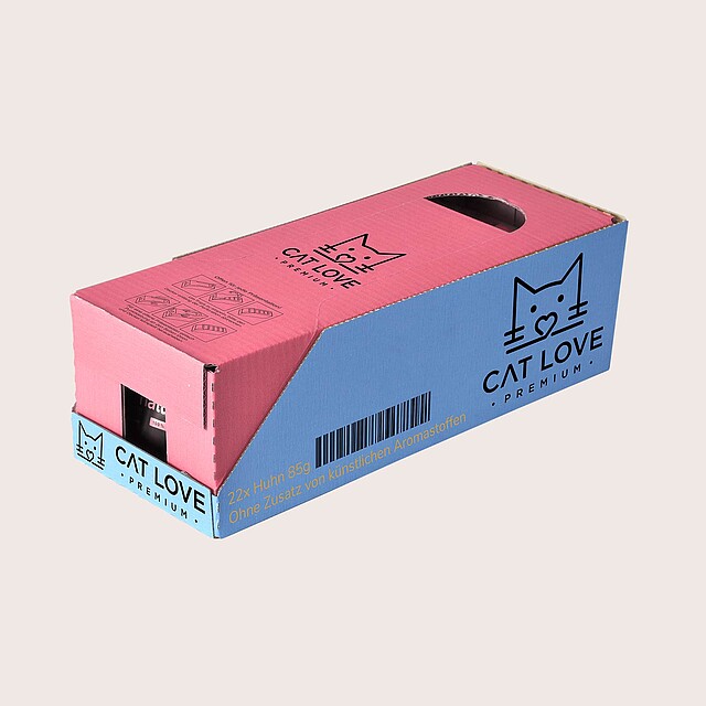 Shelf-ready packaging for pet food