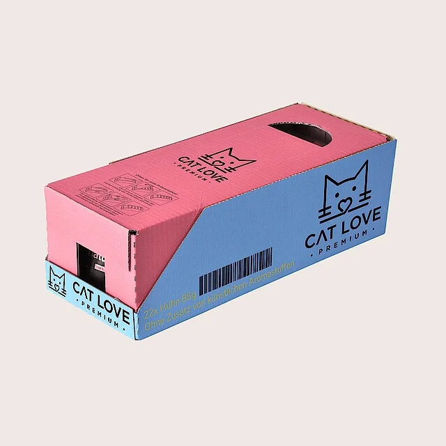 Shelf-ready packaging for pet food