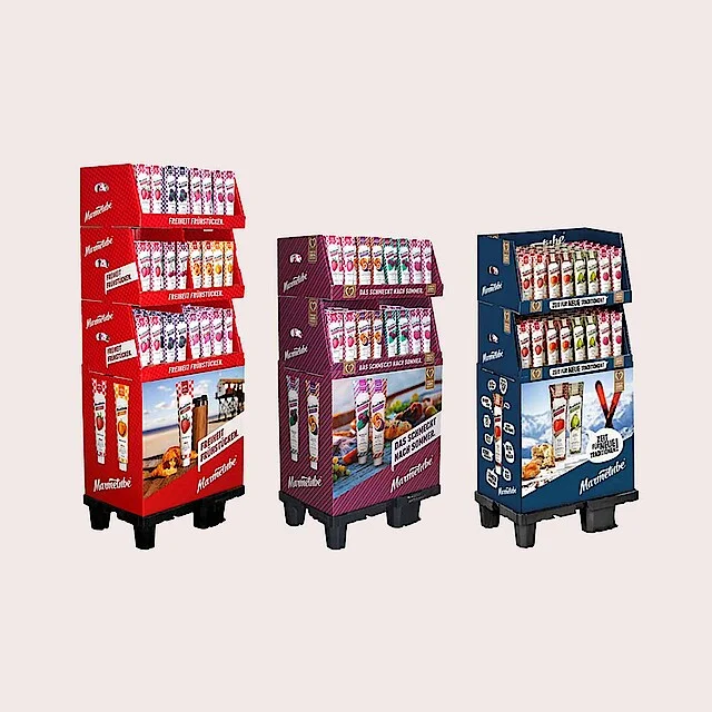 Sales displays for food