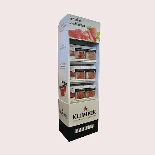Displaysockel für Wurstwaren
