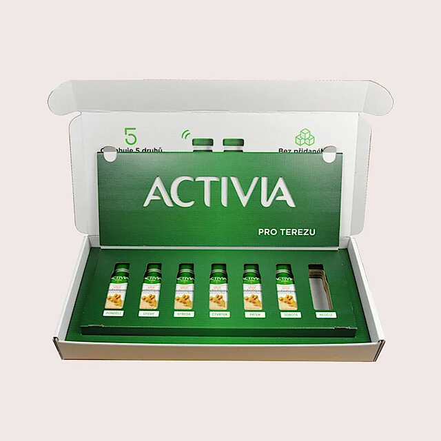 Aktionsverpackungen mit variablen Inlays