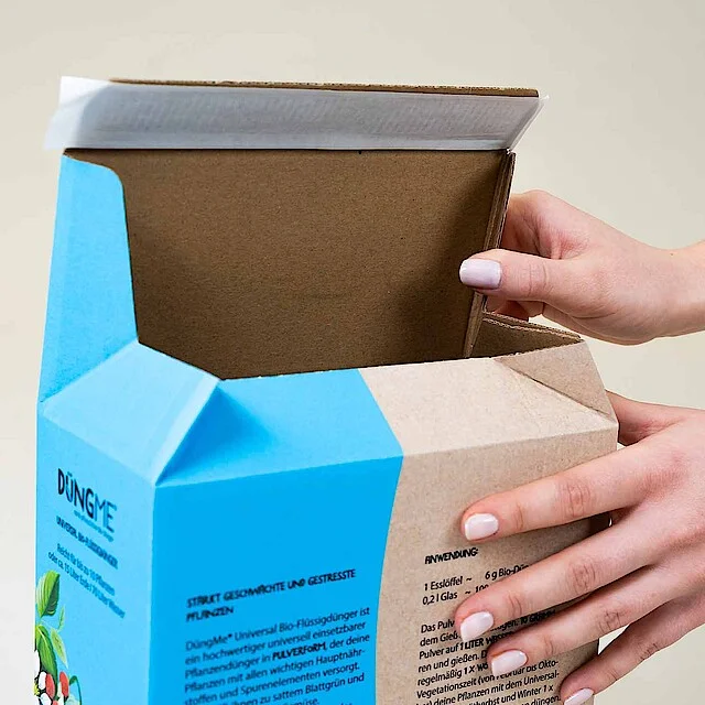 Düngerverpackung mit hochwertigem Digitaldruck