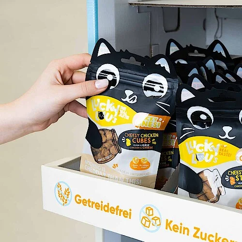 Snacks für Katzen