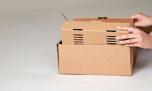 E-Commerce-Karton für Produktschutz