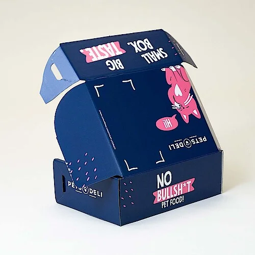 Versandverpackung für Tierfutter