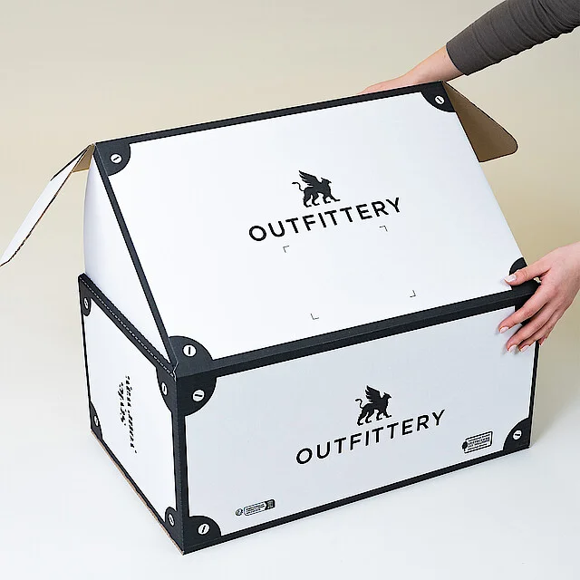 Mehrweg Versandverpackung für Outfittery