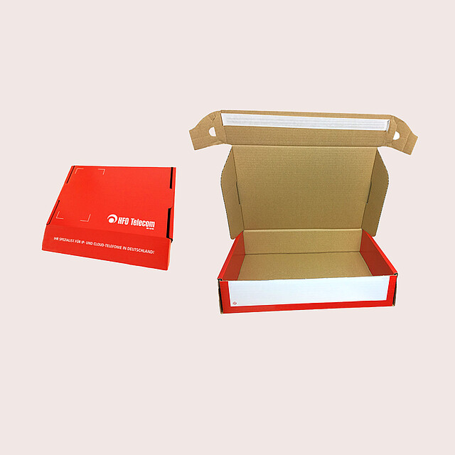 Shipping box with theft protection