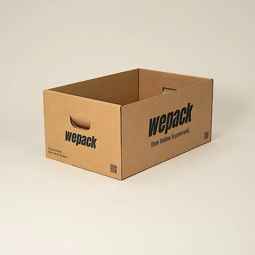 Verpackung Wepack digitale Codes