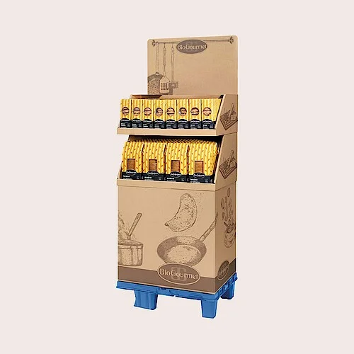 Snack displays for bakery products