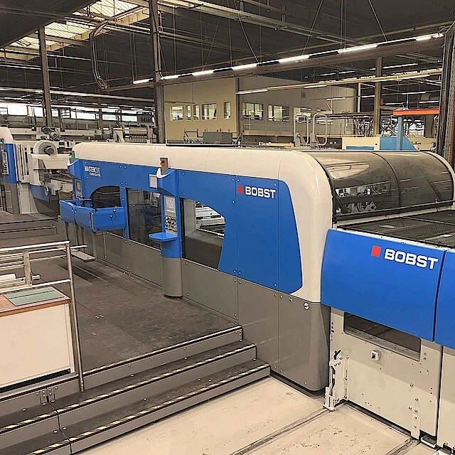 Die neue Mastercut von Bobst am Standort Castrop-Rauxel