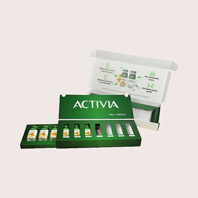 Aktionsverpackungen mit variablen Inlays