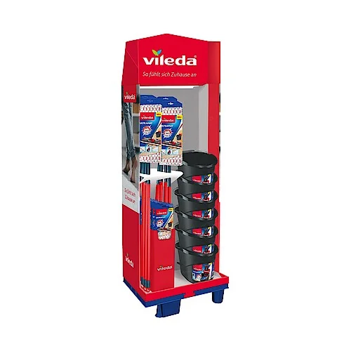 Displays für Reinigungsprodukte