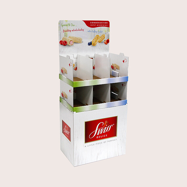 Floor displays for confectionery