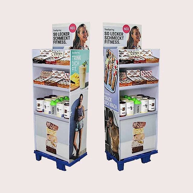 Sales displays for food