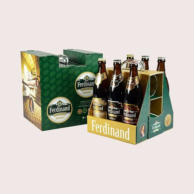 Ambalaj de băuturi pentru sticle de bere