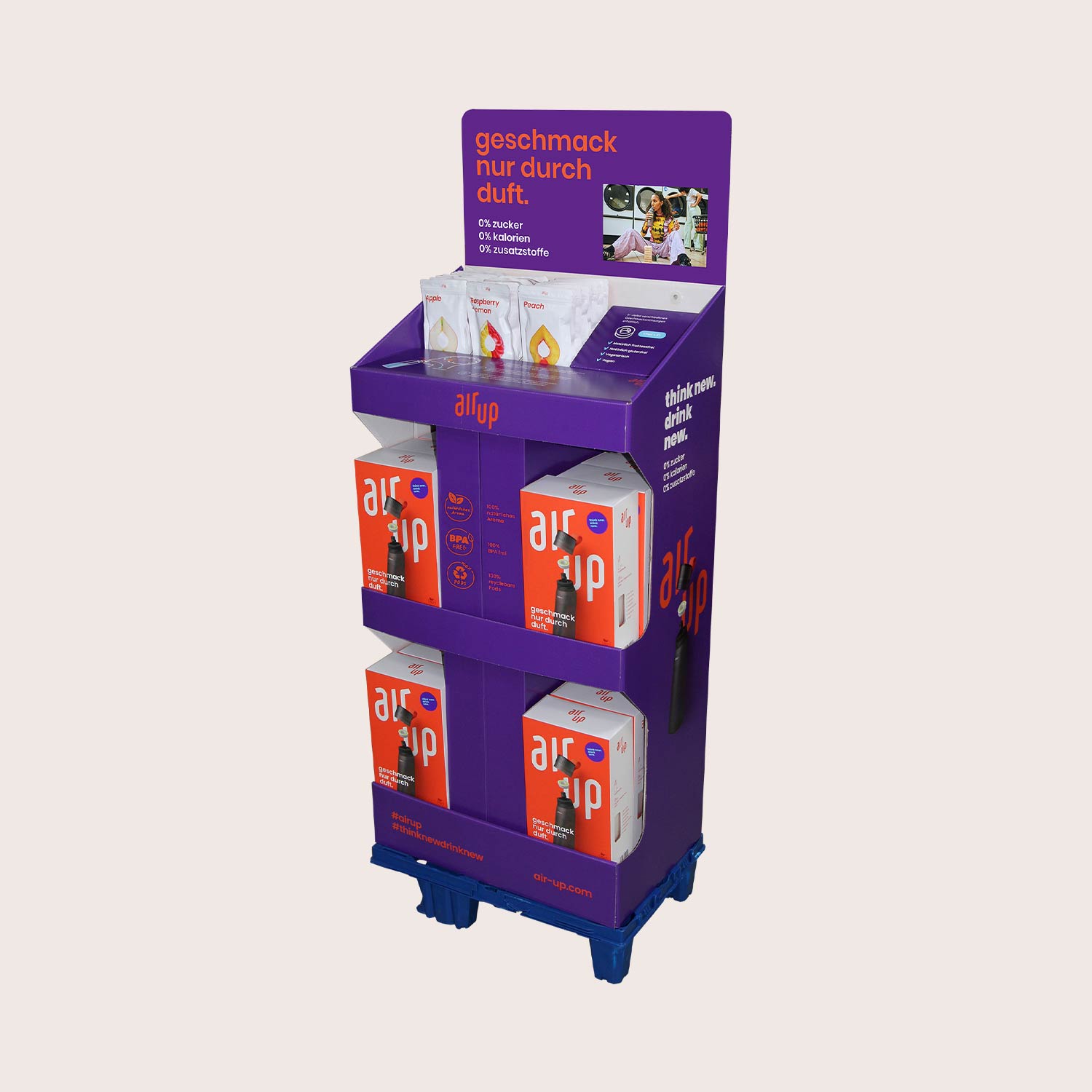 Cardboard displays for drinks