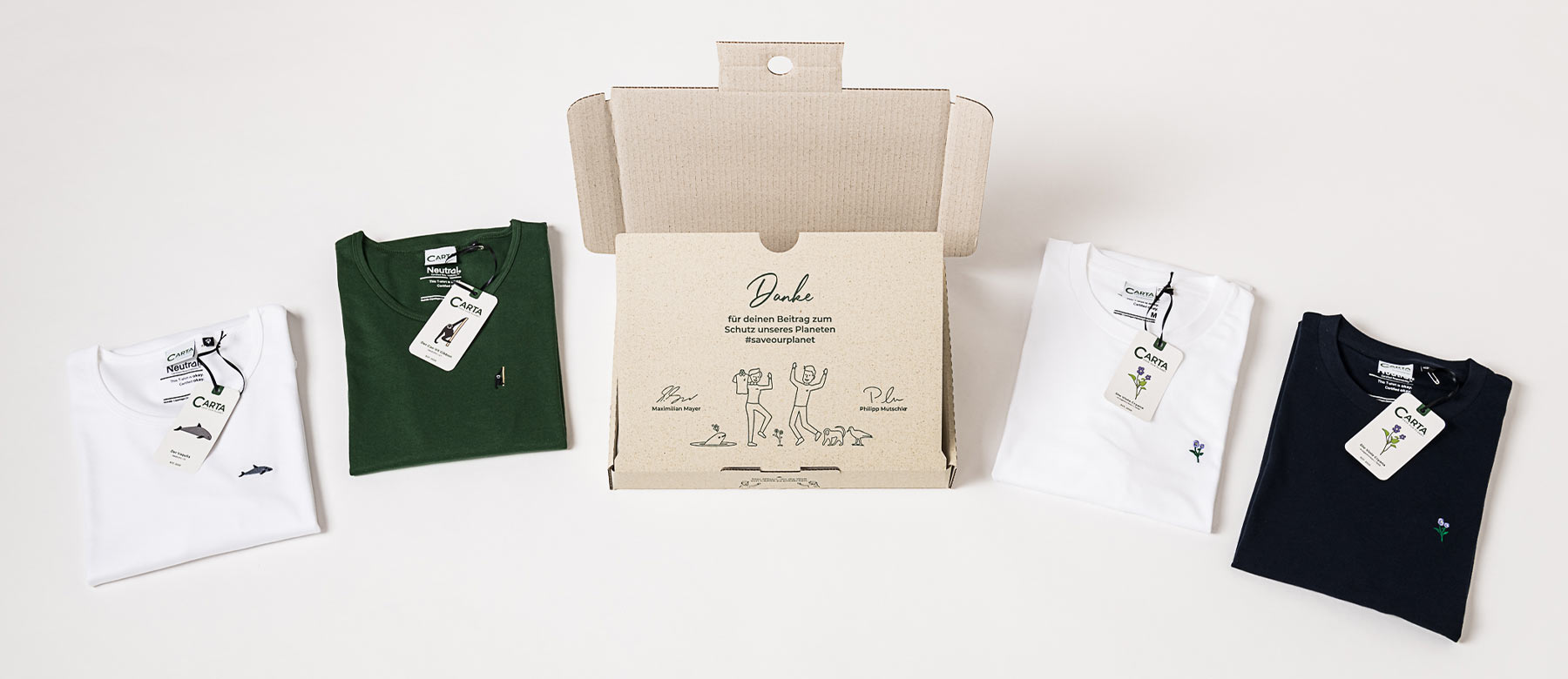Shipping packaging for clothing