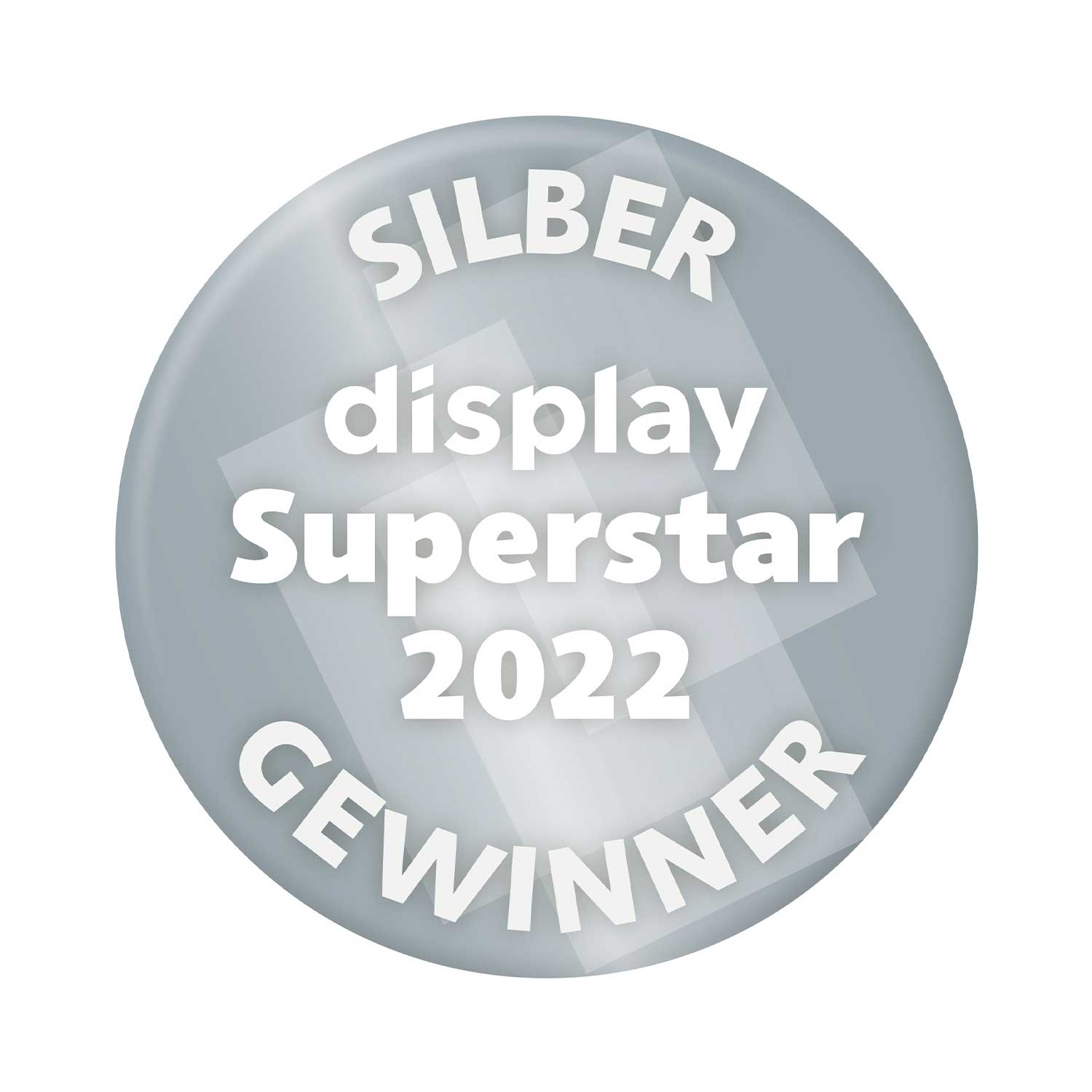 display Superstar Award Silver 2022