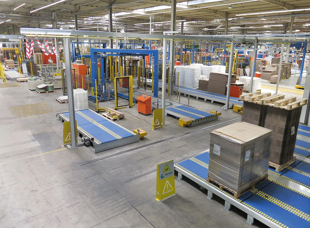 New palleting centre Eberswalde