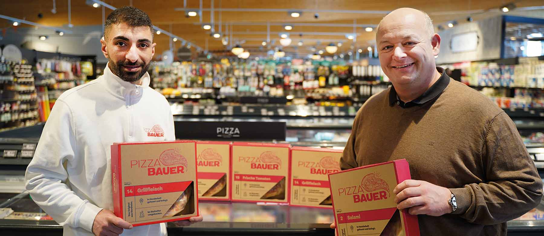 Verpackungen für Pizza Bauer
