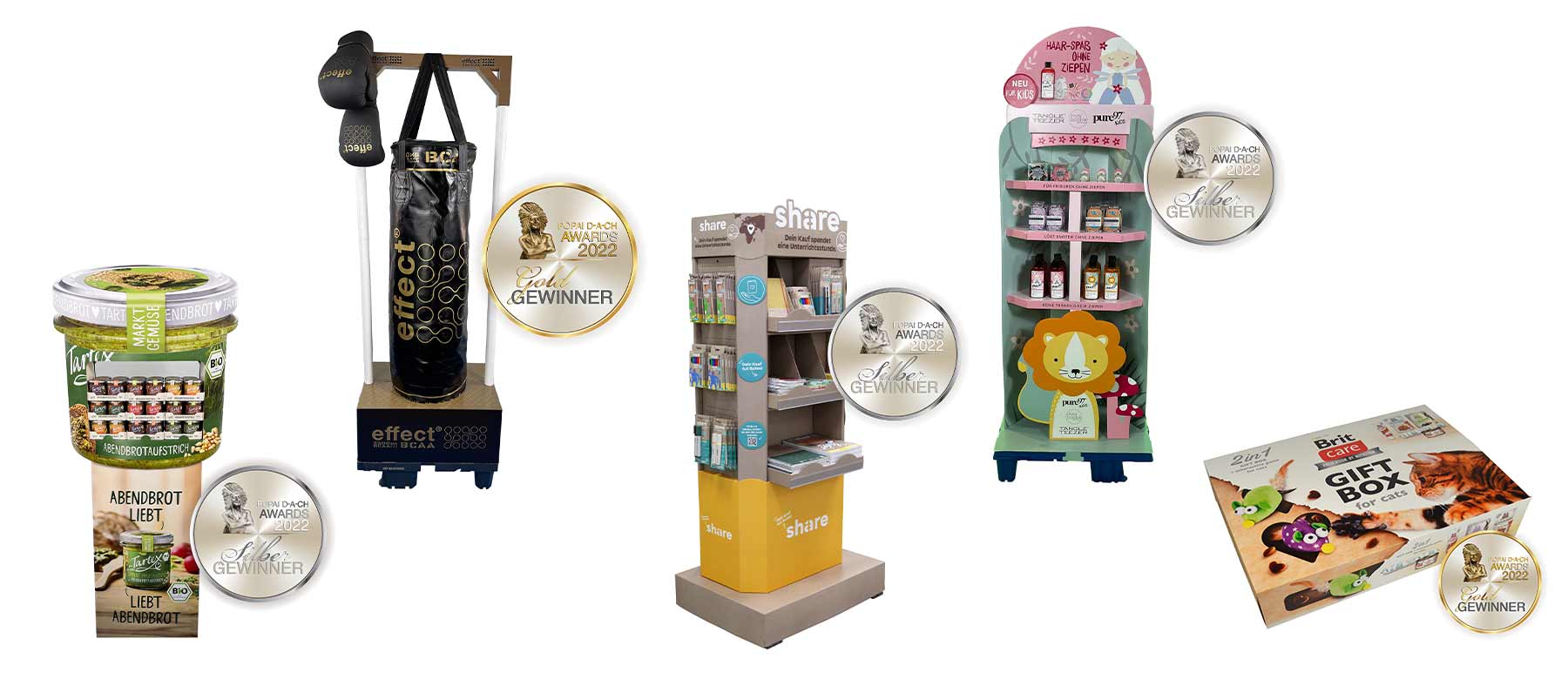 Les gagnants des POPAI D-A-CH Awards 2022