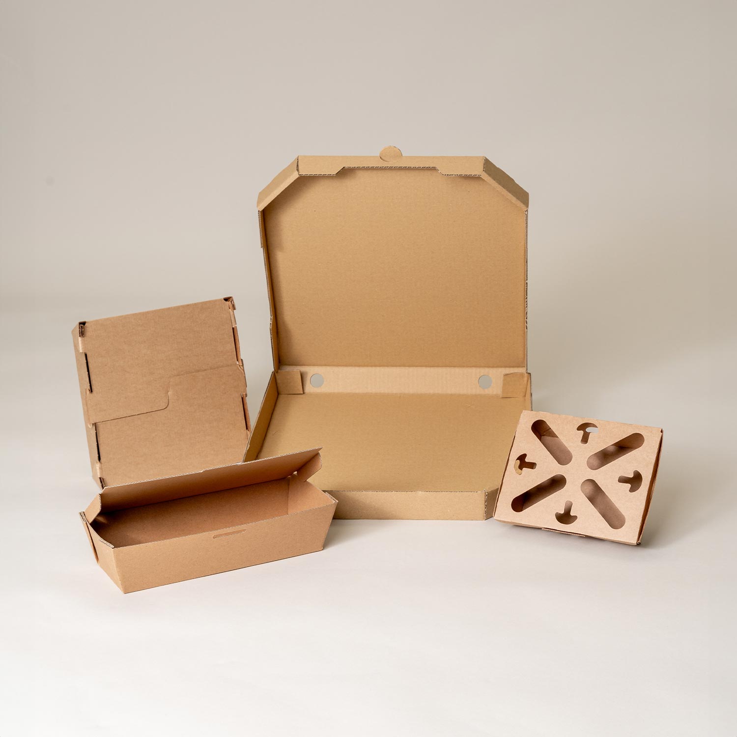 Versatile coaster packaging Items 