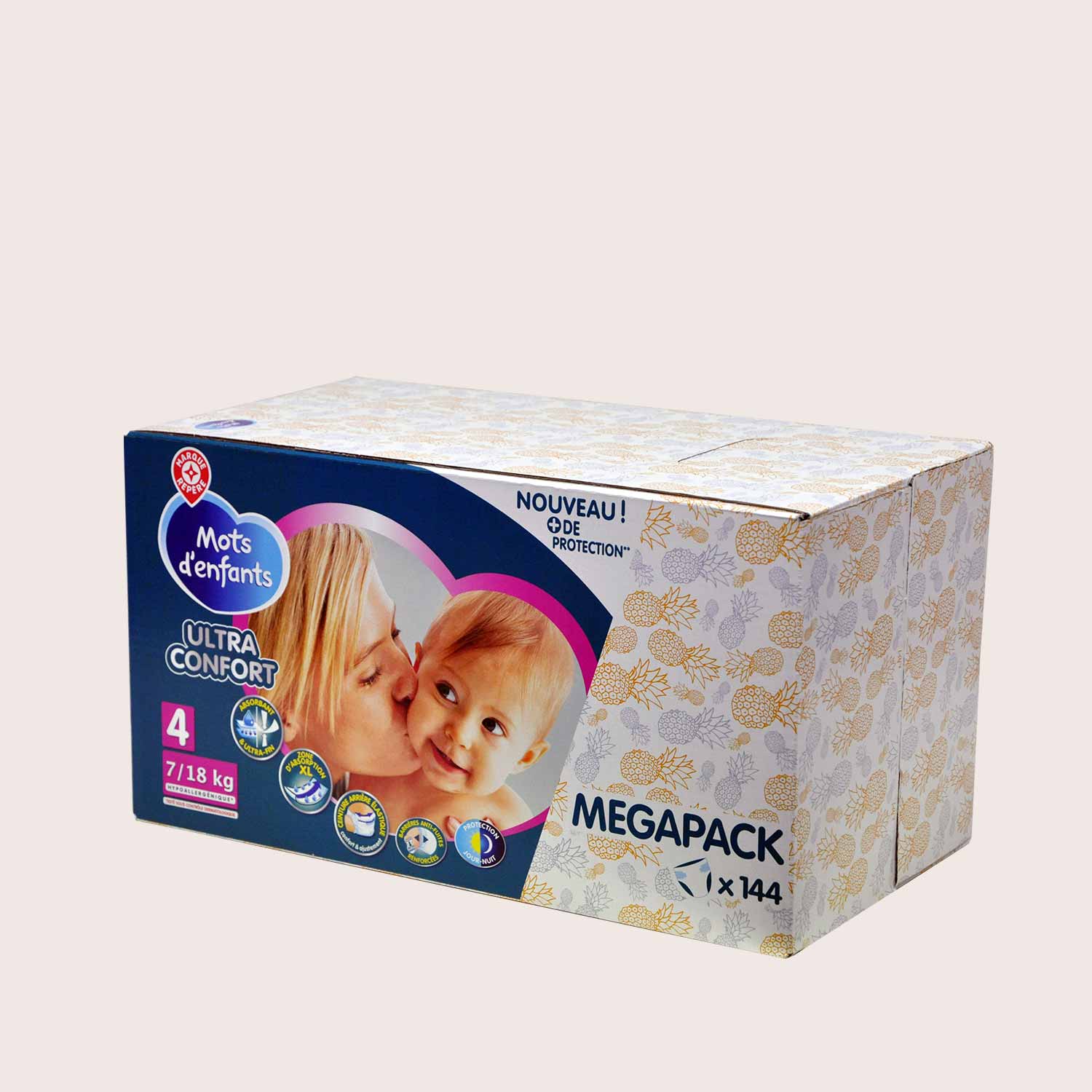 Packaging for nappies