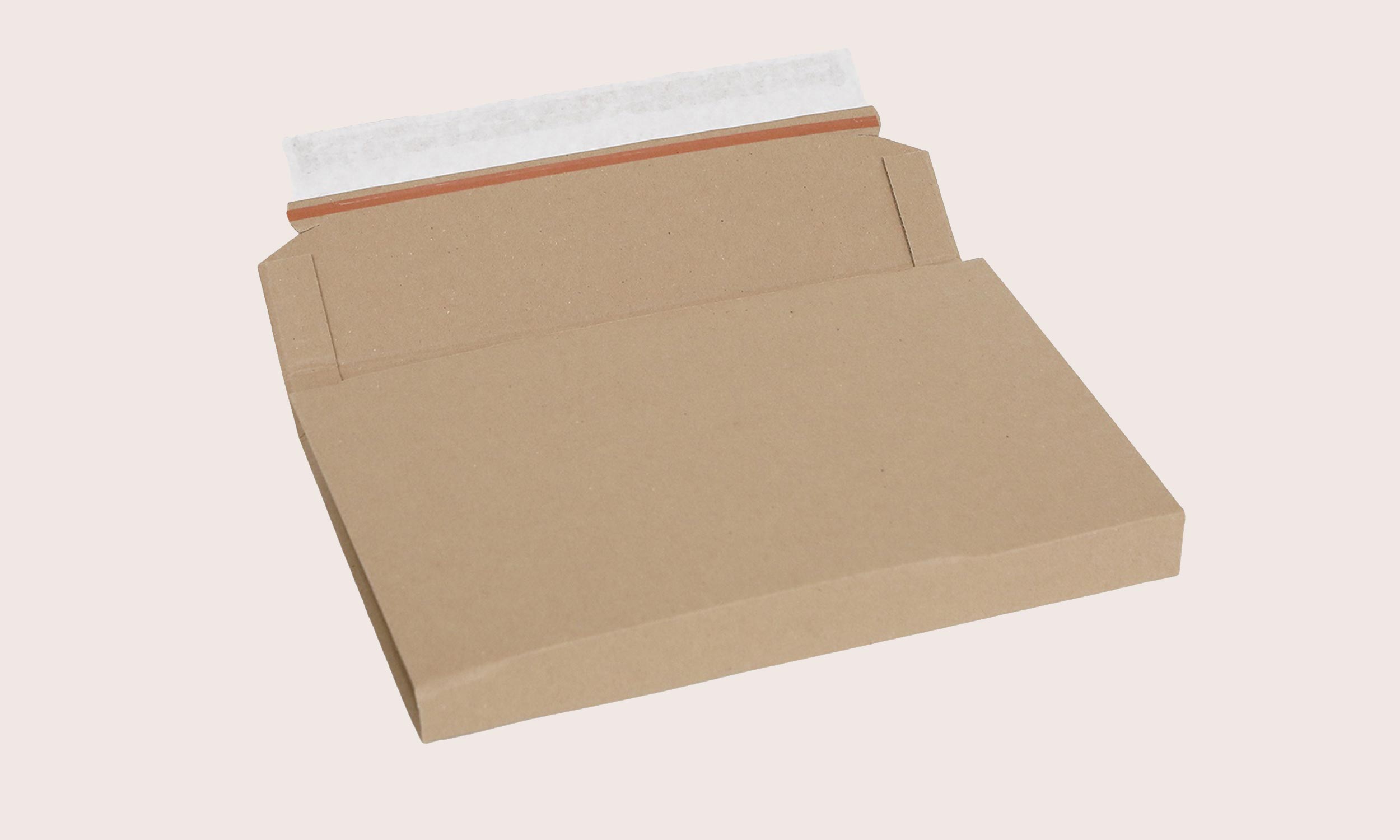 Book packaging with adhesive strips
