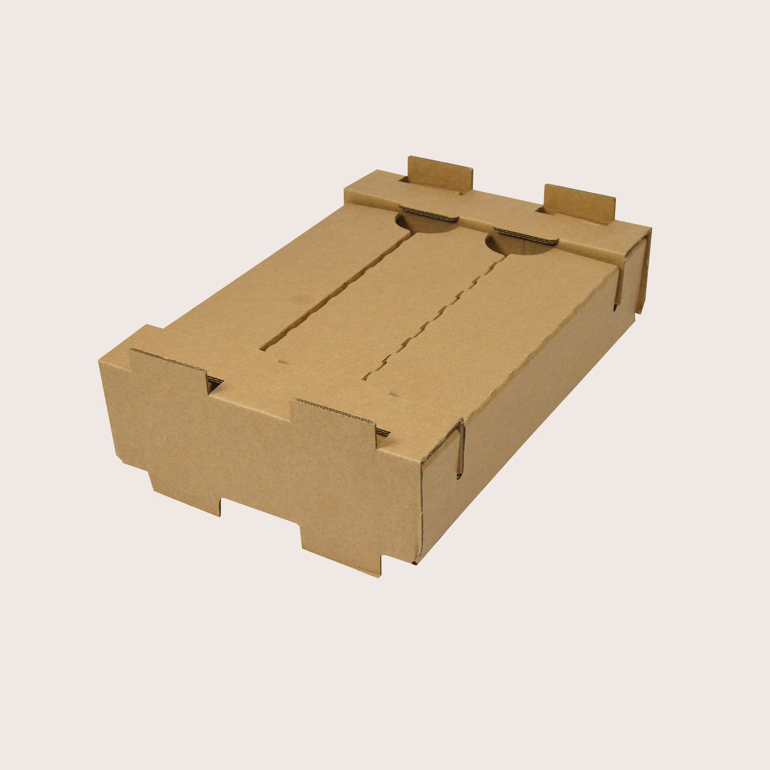 Bottle boxes with cushion